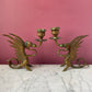 Vintage Griffin Candleholders