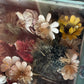 Victorian Shadow Box with Cloth Flowers