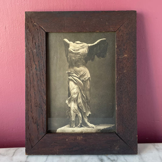 Winged Victory of Samothrace | Nike | Antique Framed Print