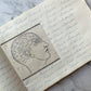 Antique Penmanship Album with Die Cuts | 1842