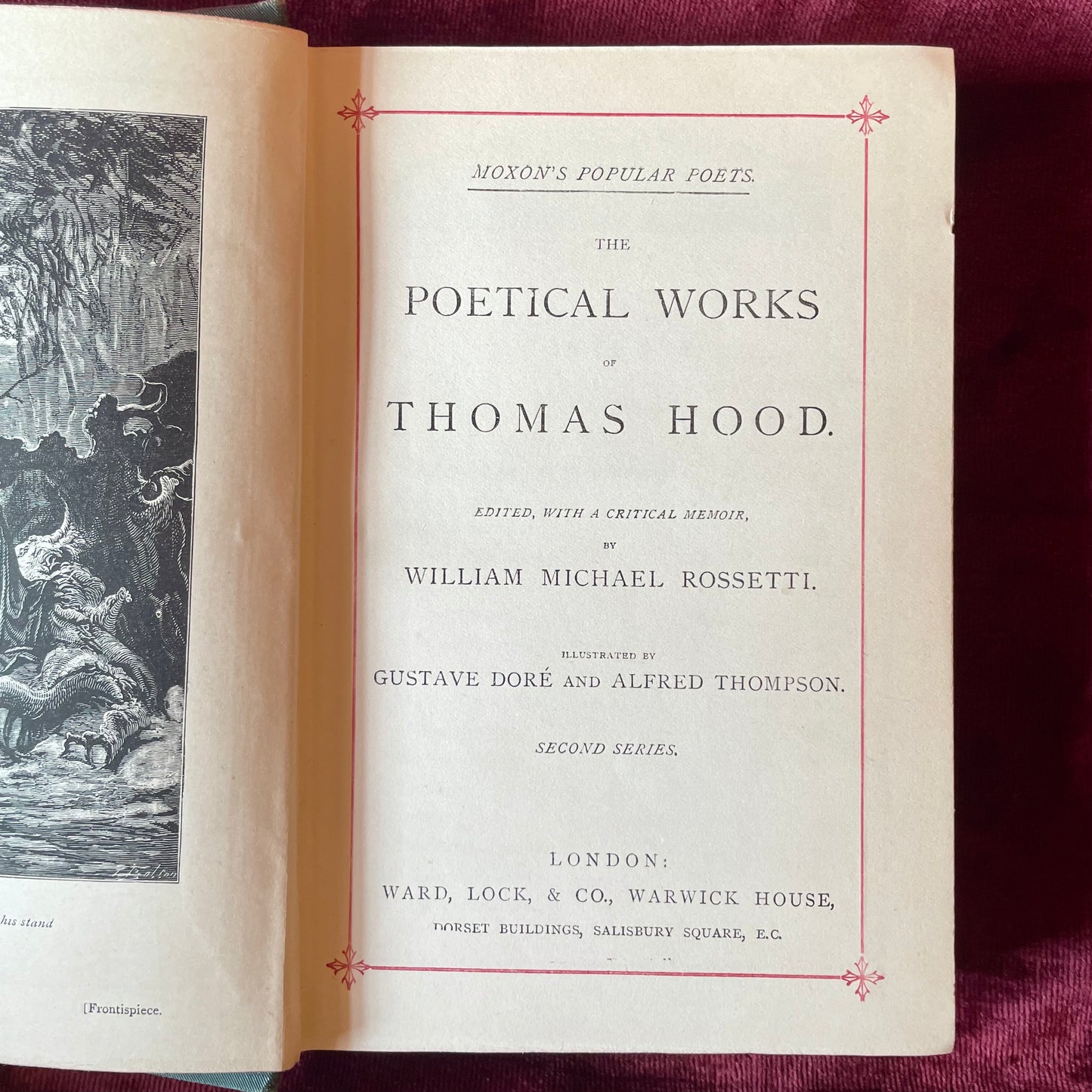 Poems of Thomas Hood | Illustrated by Gustave Doré| Introduction by William Michael Rossetti