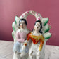 Antique Staffordshire Figure of Two Women