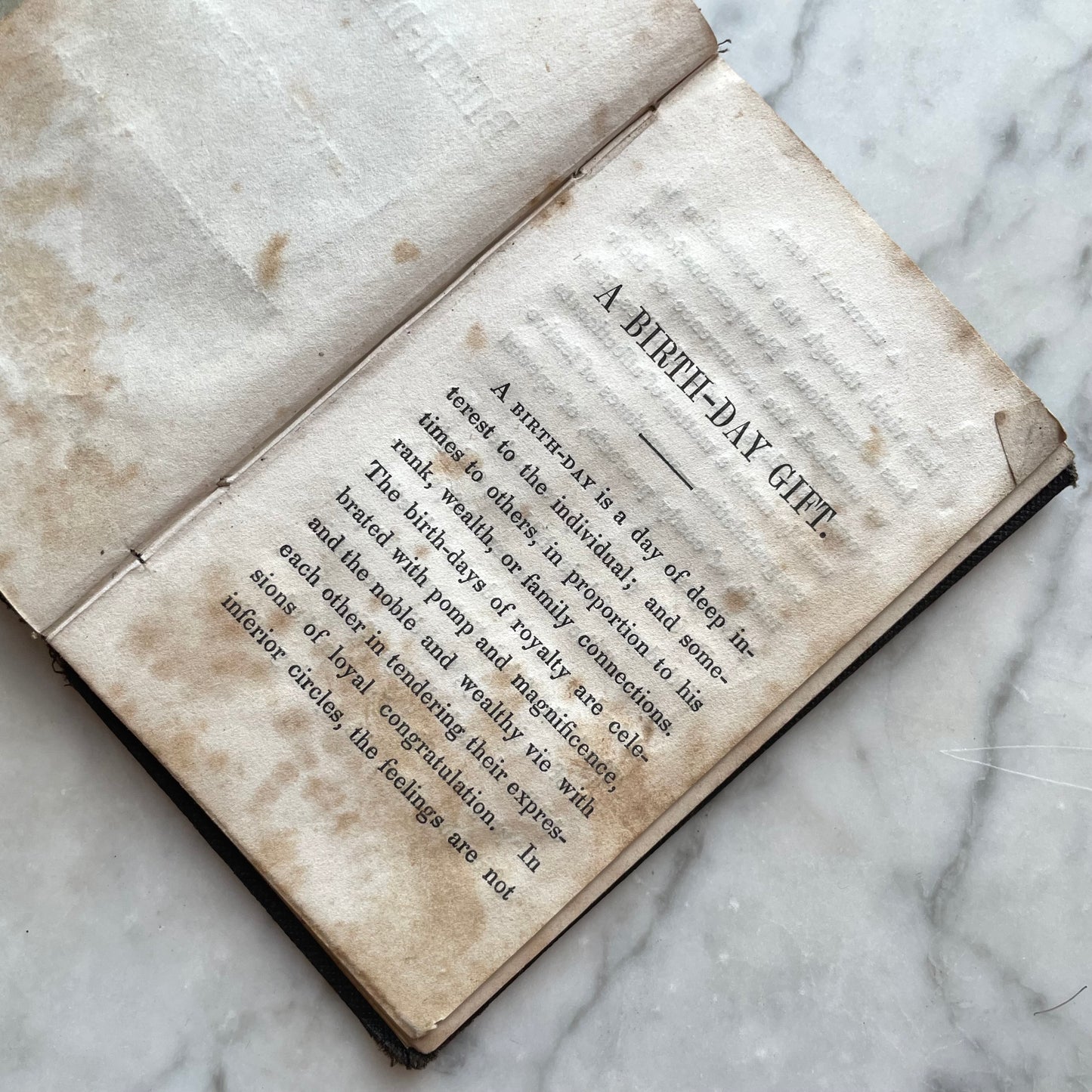 A Birthday Book | 1844