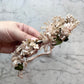 Vintage Pink Flower Crown