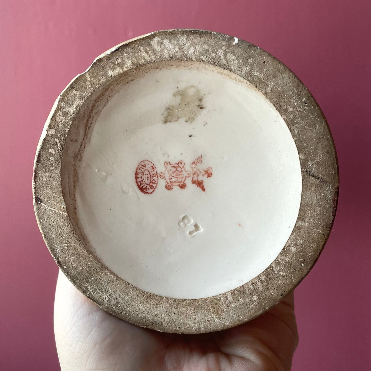 Antique Austrian Portrait Vase | R&H Robert Hanke