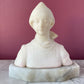 Antique Art Nouveau Bust | Italian Marble