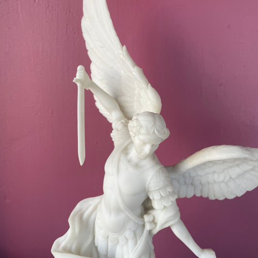 Vintage Archangel Michael Statuette