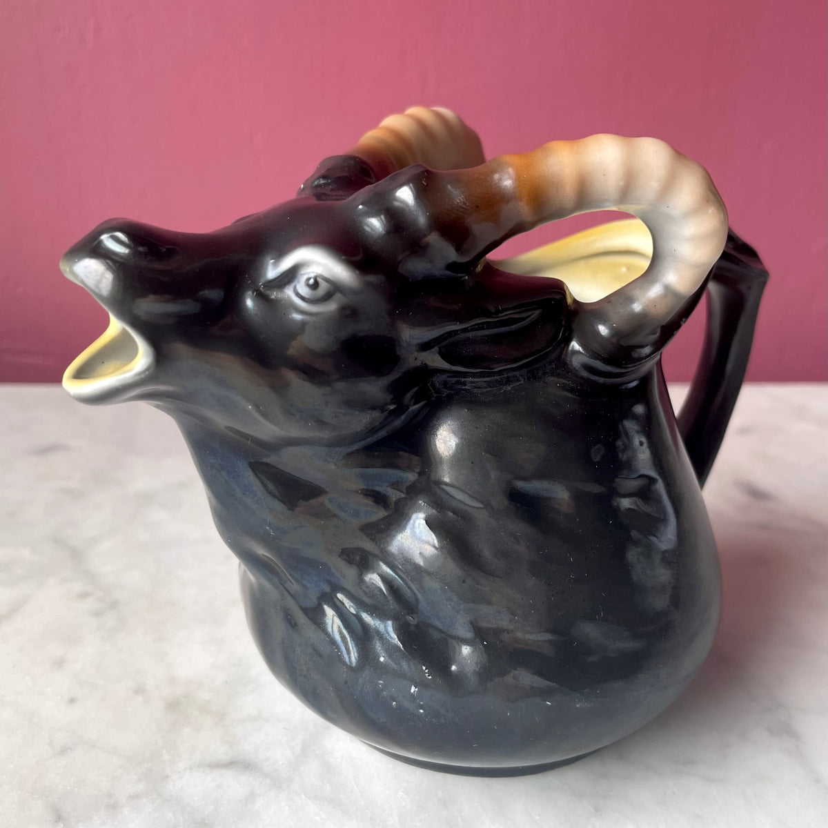 Antique Goat Creamer | Mitchell, Woodbury, & Co. | 1880-1915