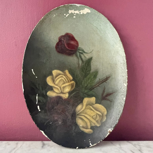 Victorian Roses | Floral Vernacular Painting