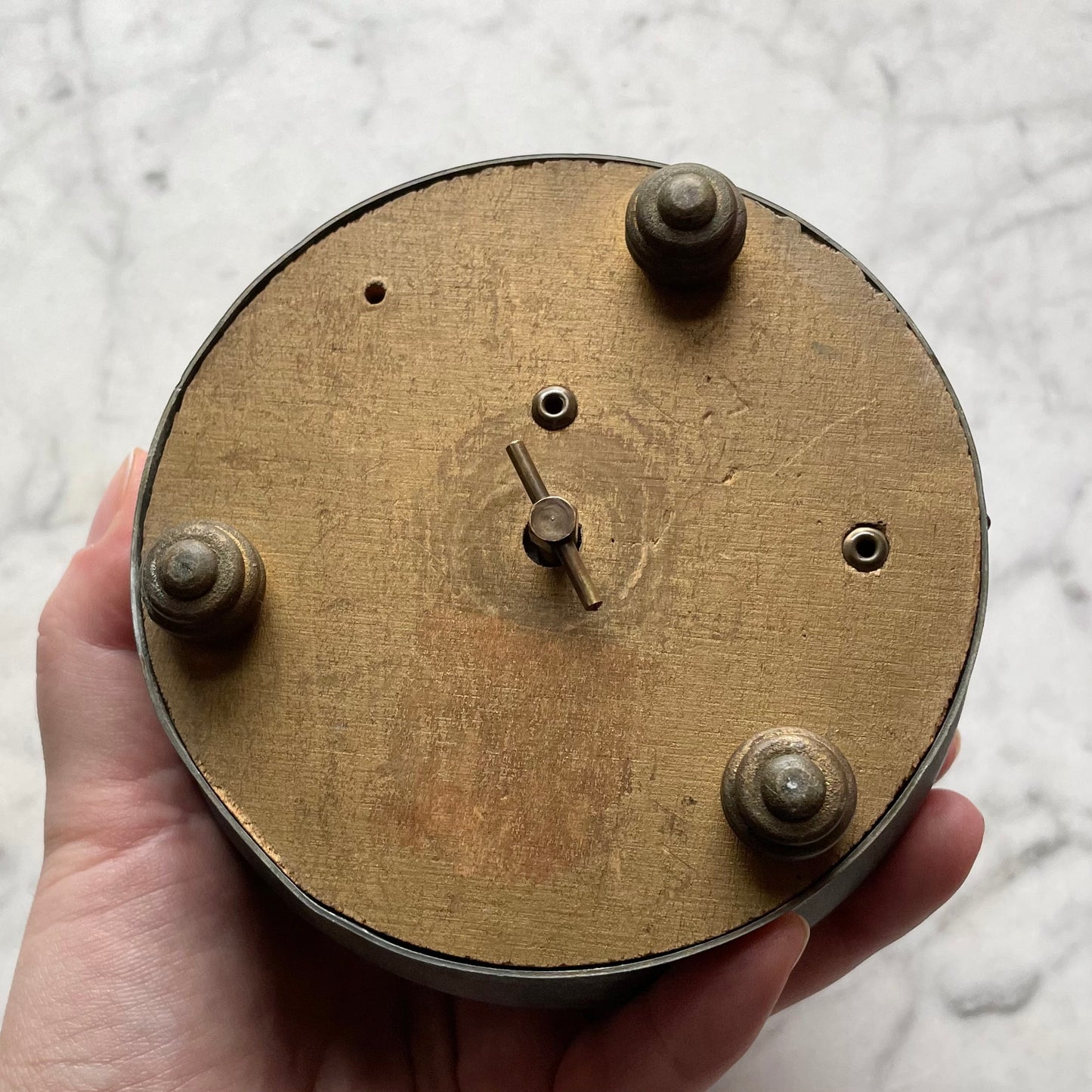 Antique Sacred Heart of Mary Music Box