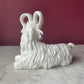 Vintage Milk Glass Goat