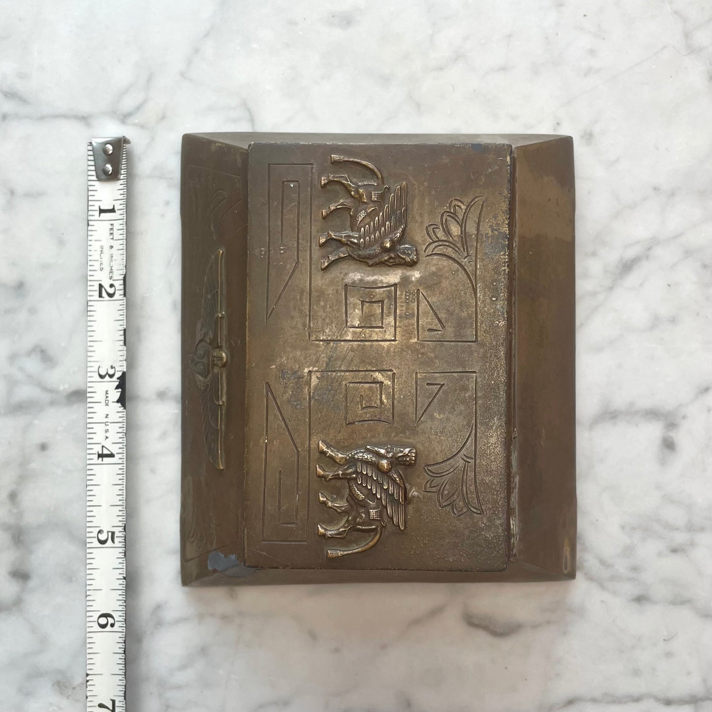Antique Egyptian Revival Box | Benedict Co. 1910s-20s