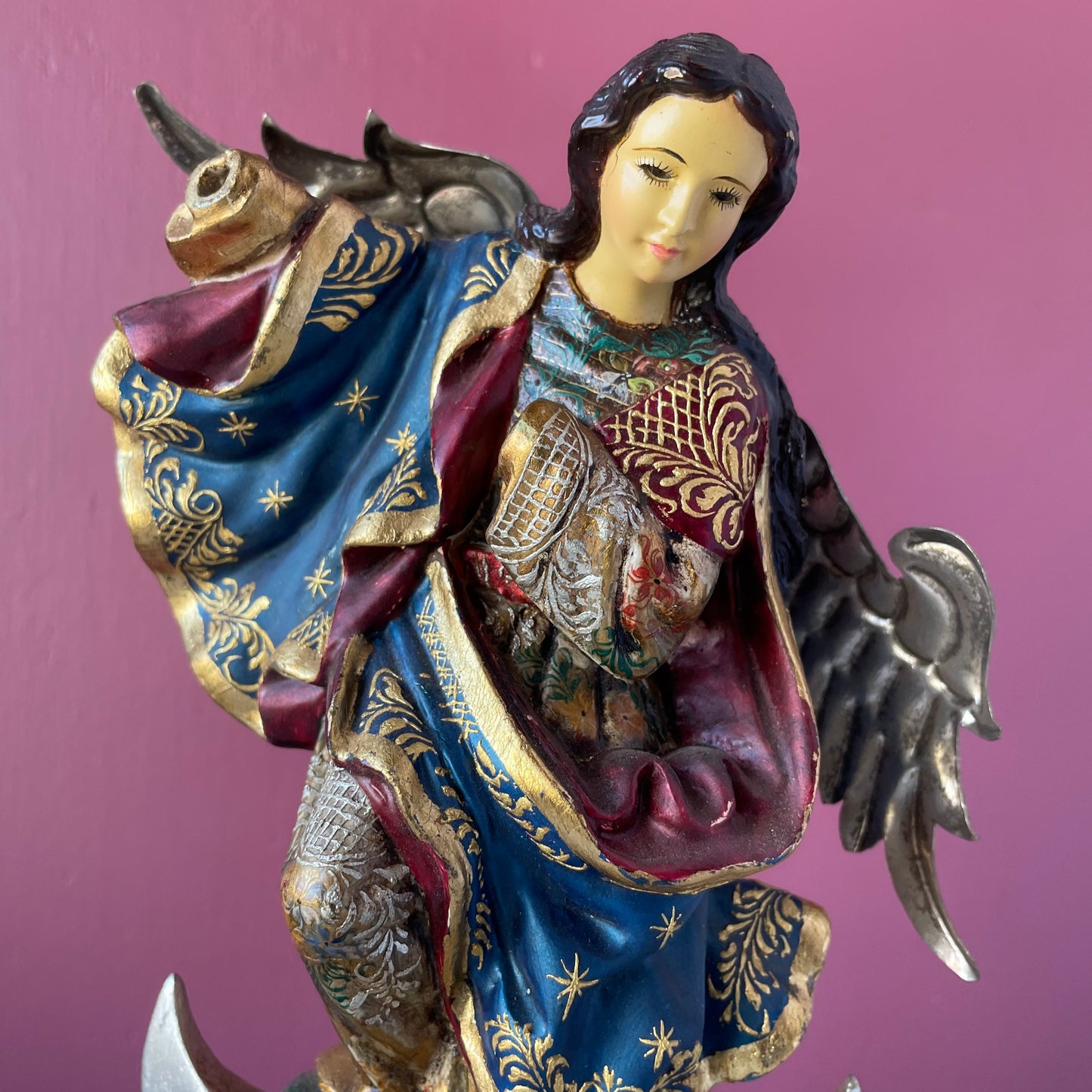 Vintage Archangel Michael Statue