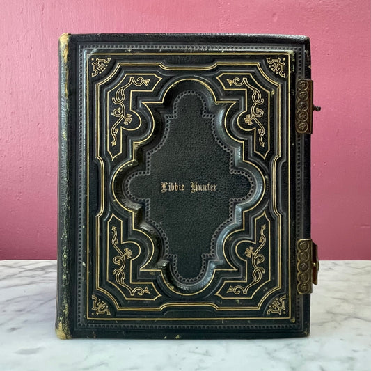 Victorian Leather Photo Album