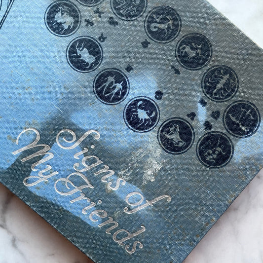 Signs of My Friends | Antique Astrology Autograph Book