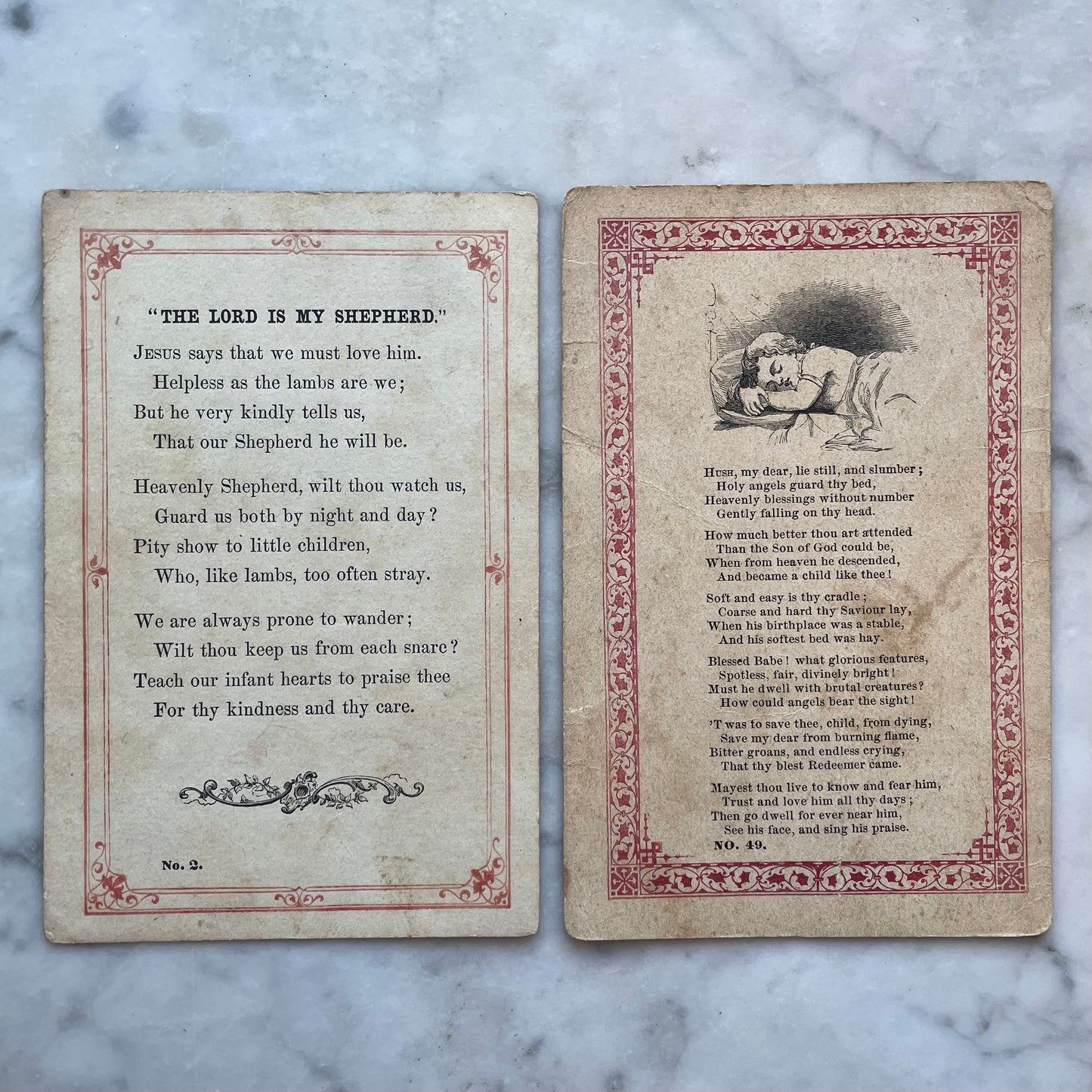 Victorian Prayer Cards