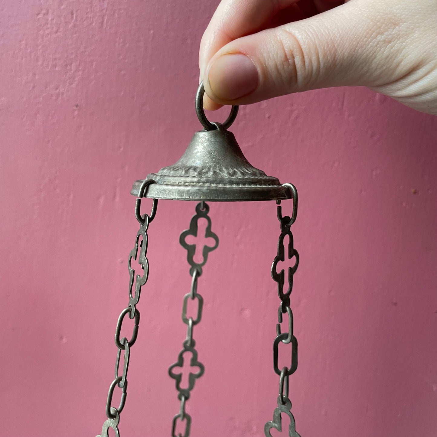 Vintage Hanging Candleholder