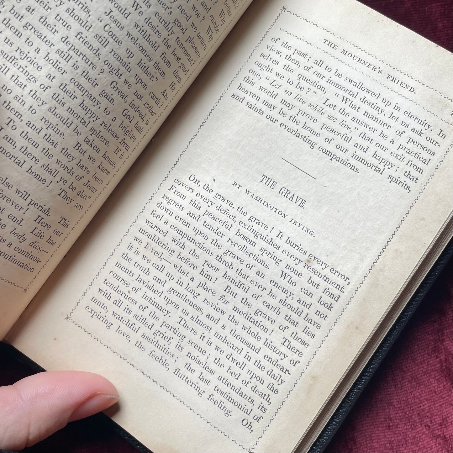 The Mourner’s Friend | Sighs of Sympathy for Those Who Sorrow | 1852