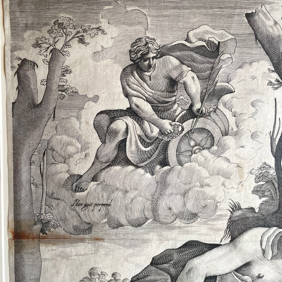 Allegory of Charity | Giovanni Battista Pasqualini after Guercino | 1620