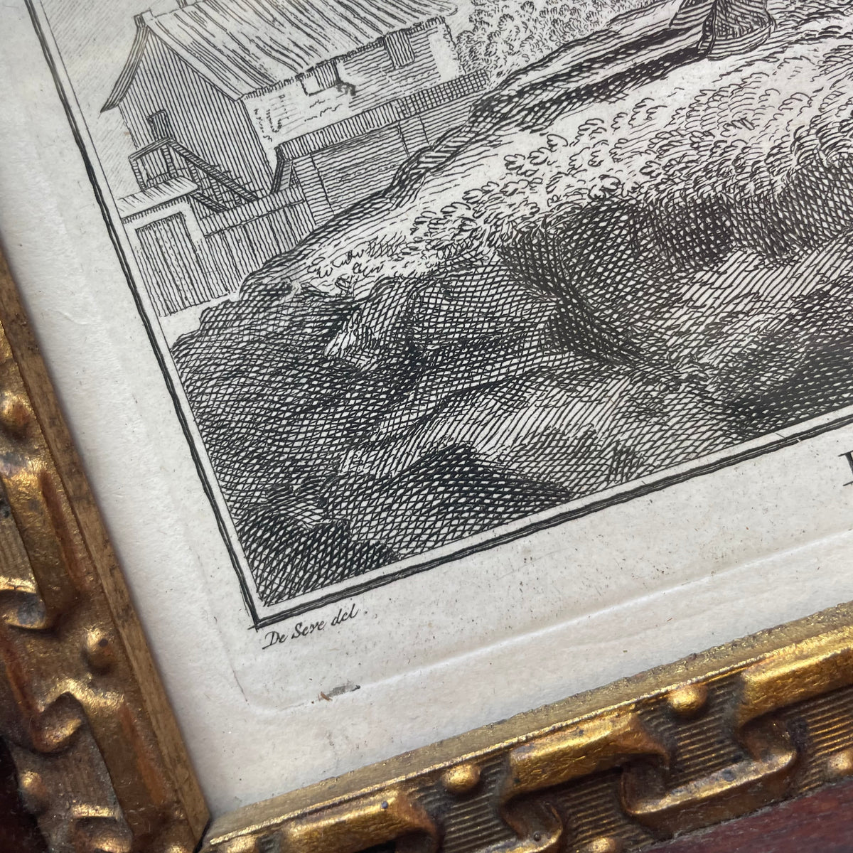 Le bouc | 18th Century Goat Framed Print