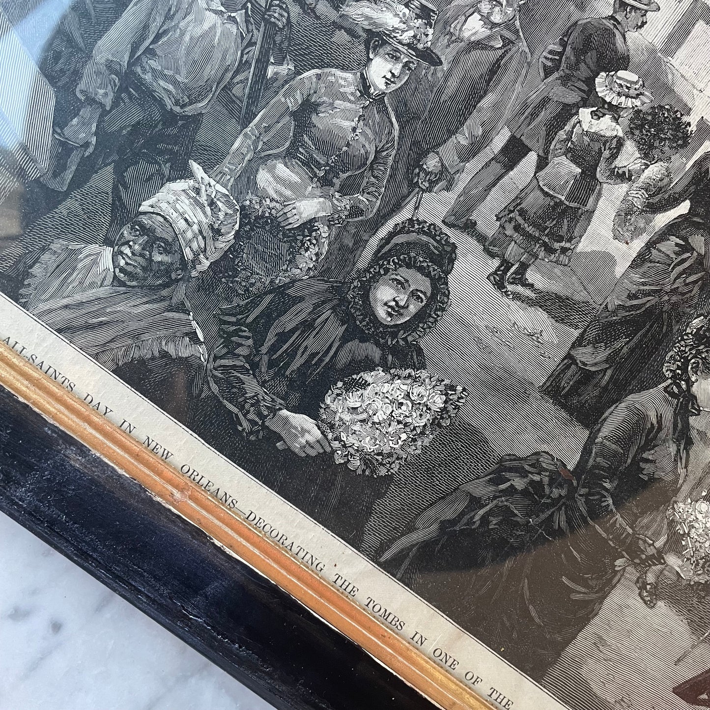 All Saints Day in New Orleans | Cemetery Print
