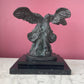 Two Nikes | Double Victory of Samothrace | Vintage Resin Sculpture after Salvador Dalí
