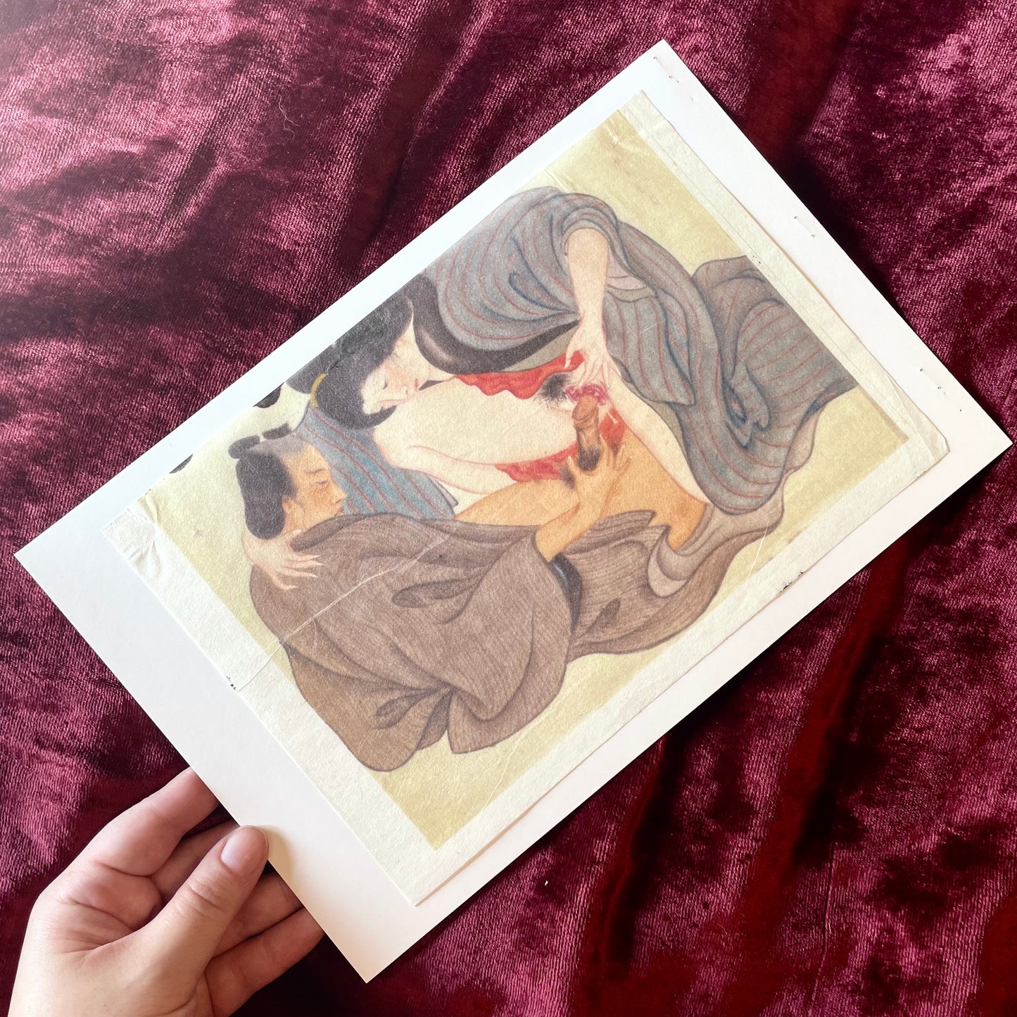 Vintage Shunga Prints on Washi Paper | EXPLICIT