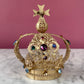Vintage Jeweled Santos Crown