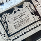 Victorian Diecut Memorial for Esau Harris | 1880