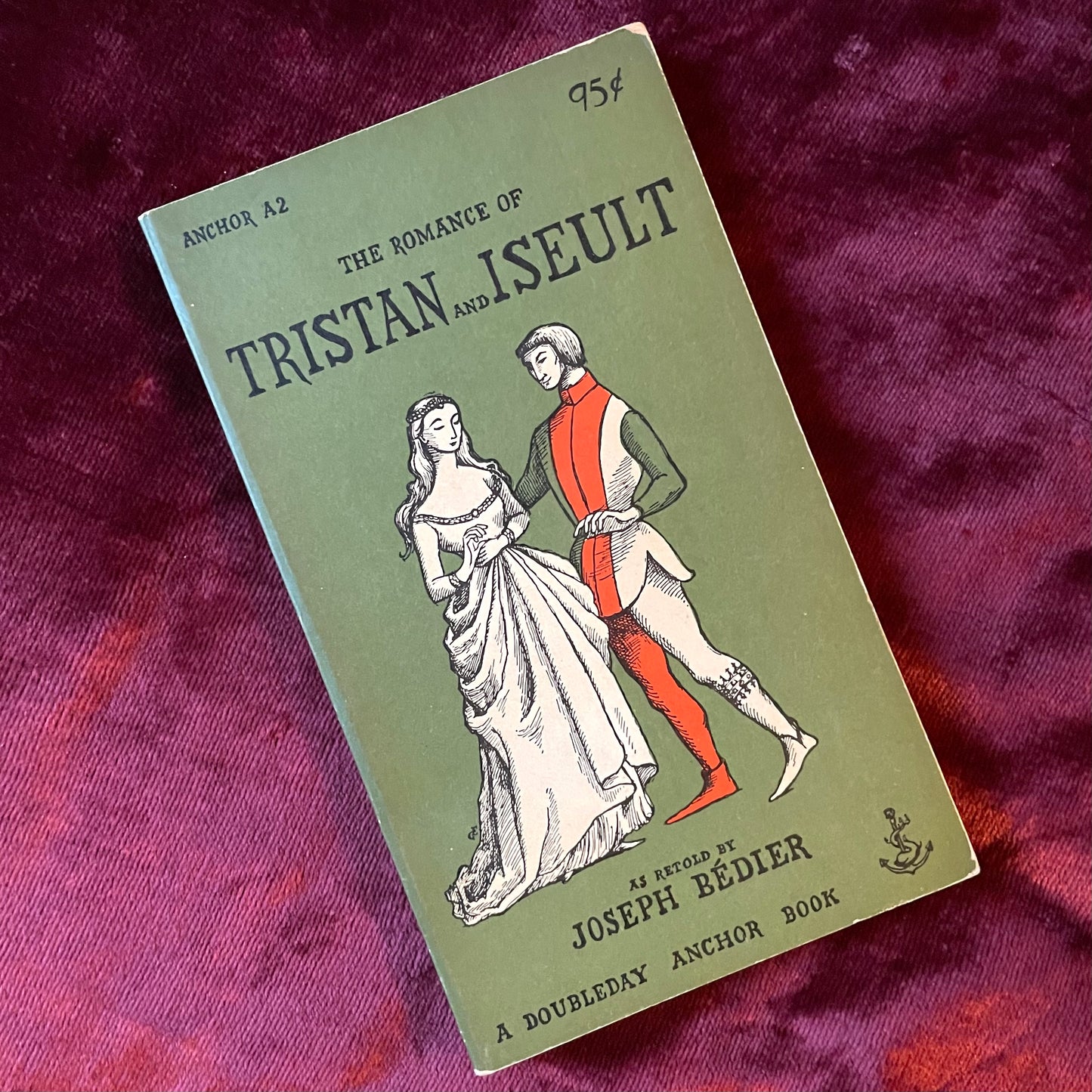 Tristan and Iseult | Edward Gorey Cover | Vintage Doubleday Paperback