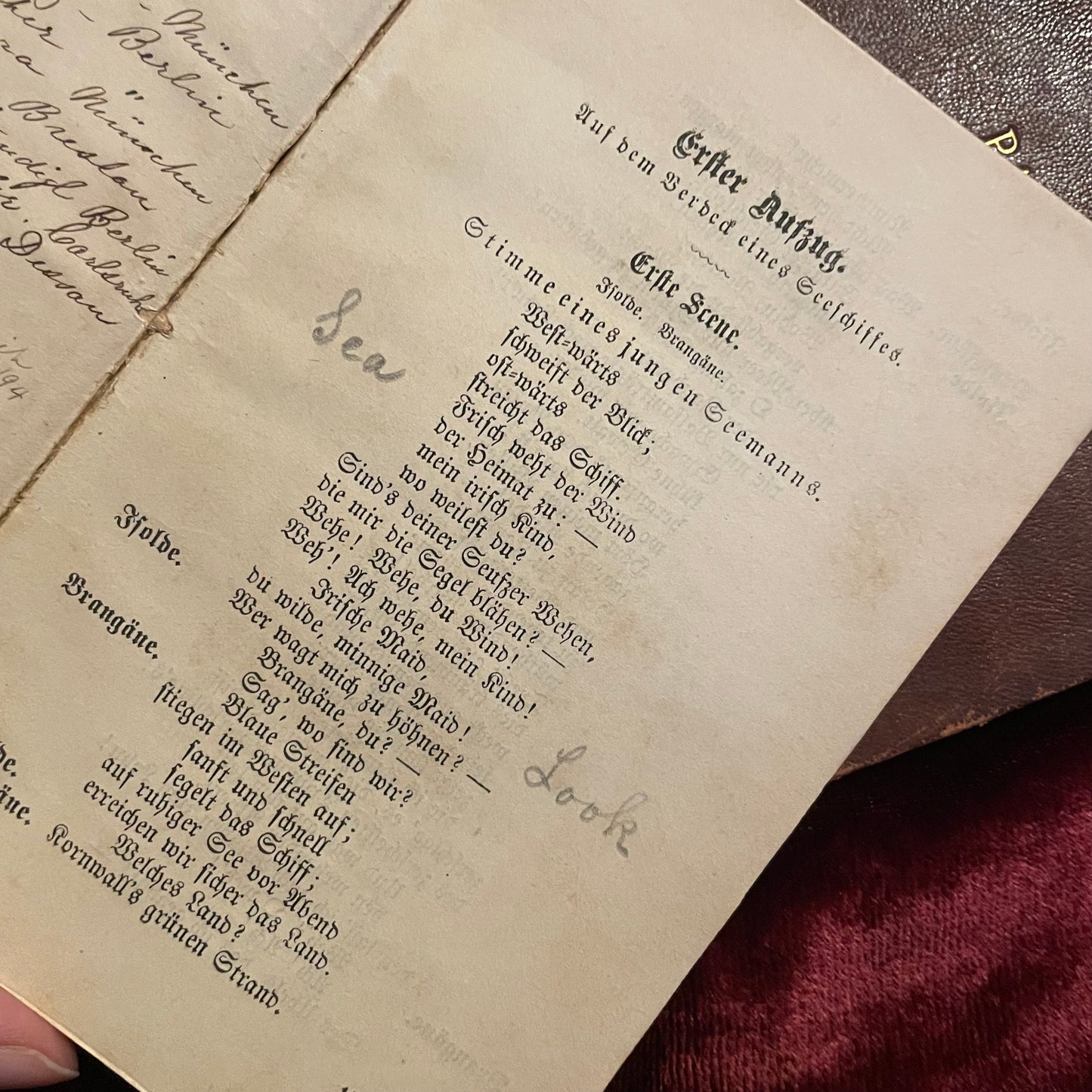 Antique Wagner Libretti | Tristan und Isolde & Parsifal | Bayreuth Festival Souvenirs