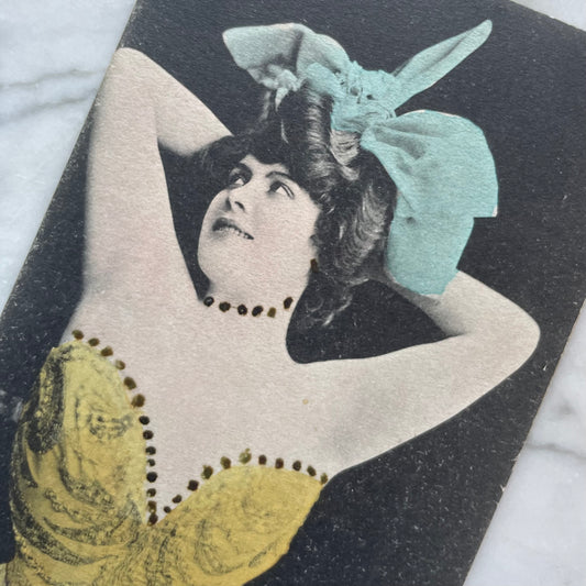 Antique Actress Postcard