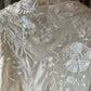 Antique Embroidered Silk Piano Shawl