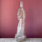 Victorian Hand with Knife Legras Glass Decanter