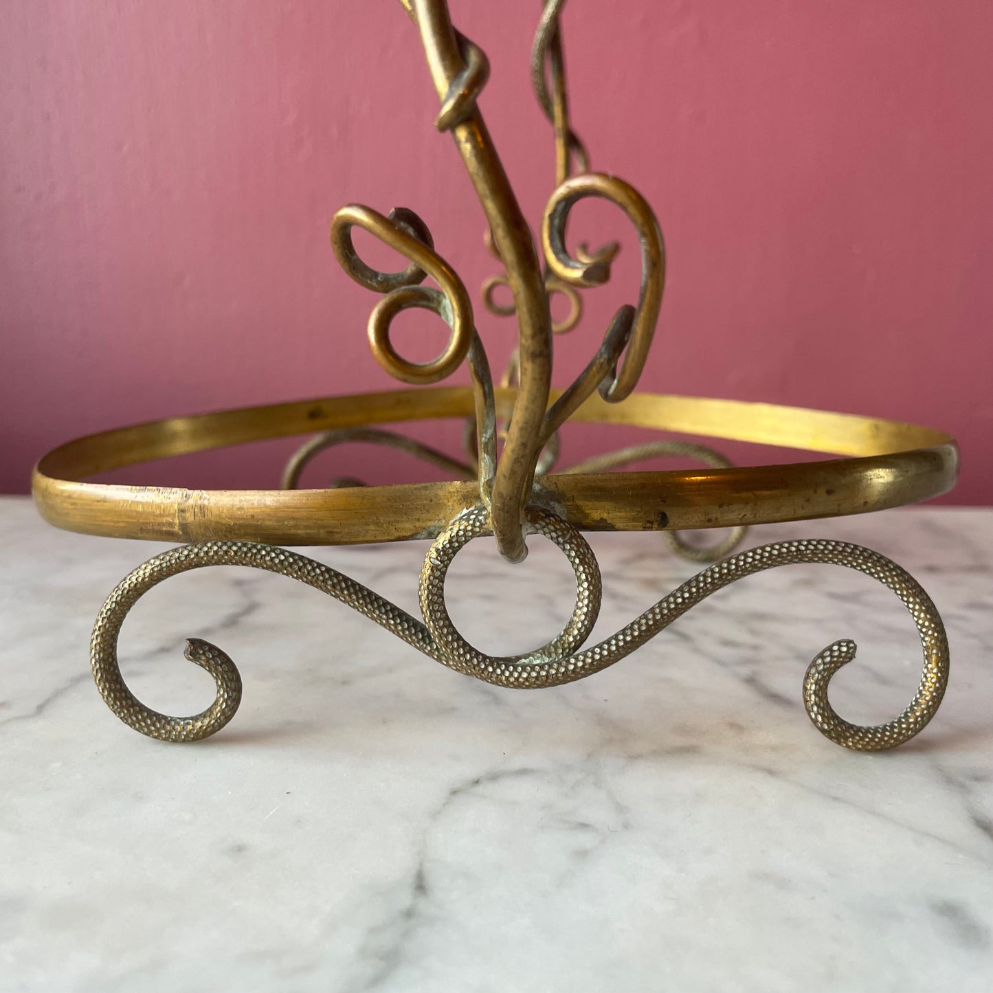 Victorian Snake Basket
