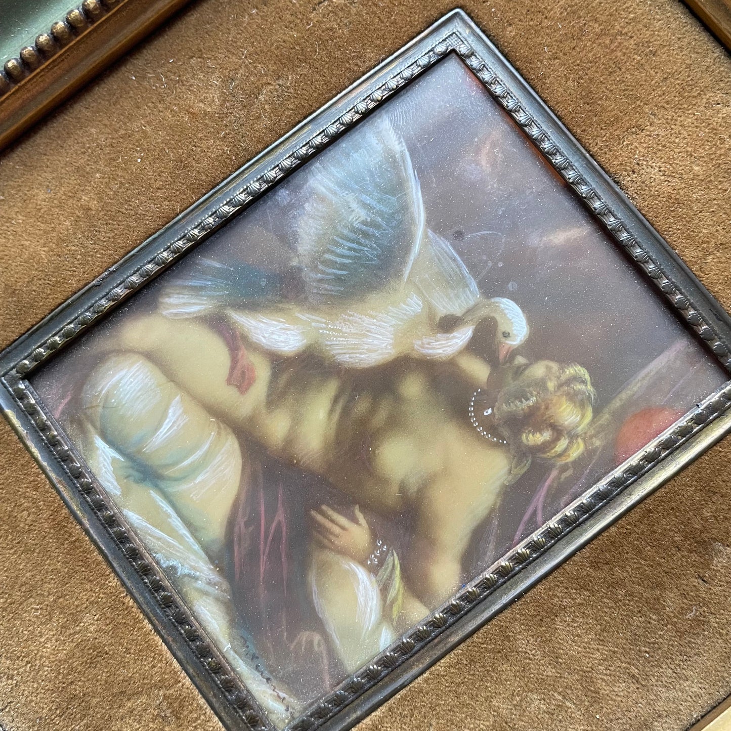 Leda & the Swan after Paolo Veronese | Antique Framed Painting