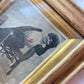 Antique Fencing Girl | Escrimeuse Framed Print