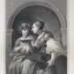 Saint Lucy & Saint Apollonia | Victorian Print