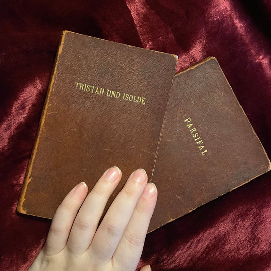 Antique Wagner Libretti | Tristan und Isolde & Parsifal | Bayreuth Festival Souvenirs