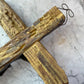 Vintage Faux Bois Crucifix