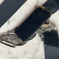 Art Nouveau Belt Buckle on Black Velvet