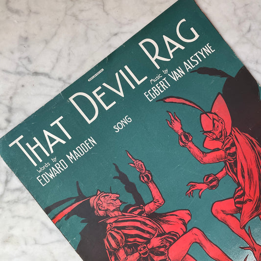 That Devil Rag | Antique Sheet Music