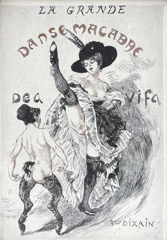Danse Macabre | Erotic Print by Martin van Maële