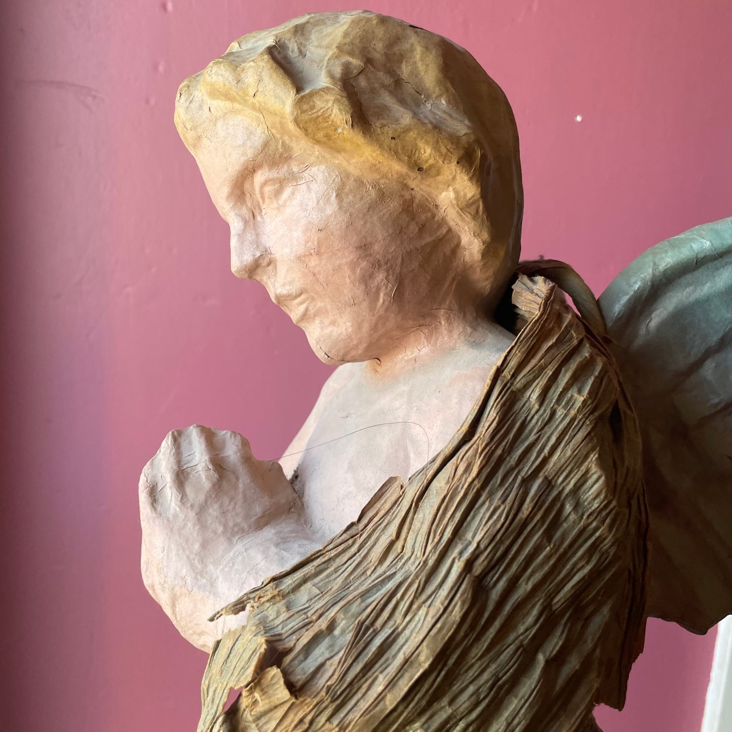 Papier-mâché Angel
