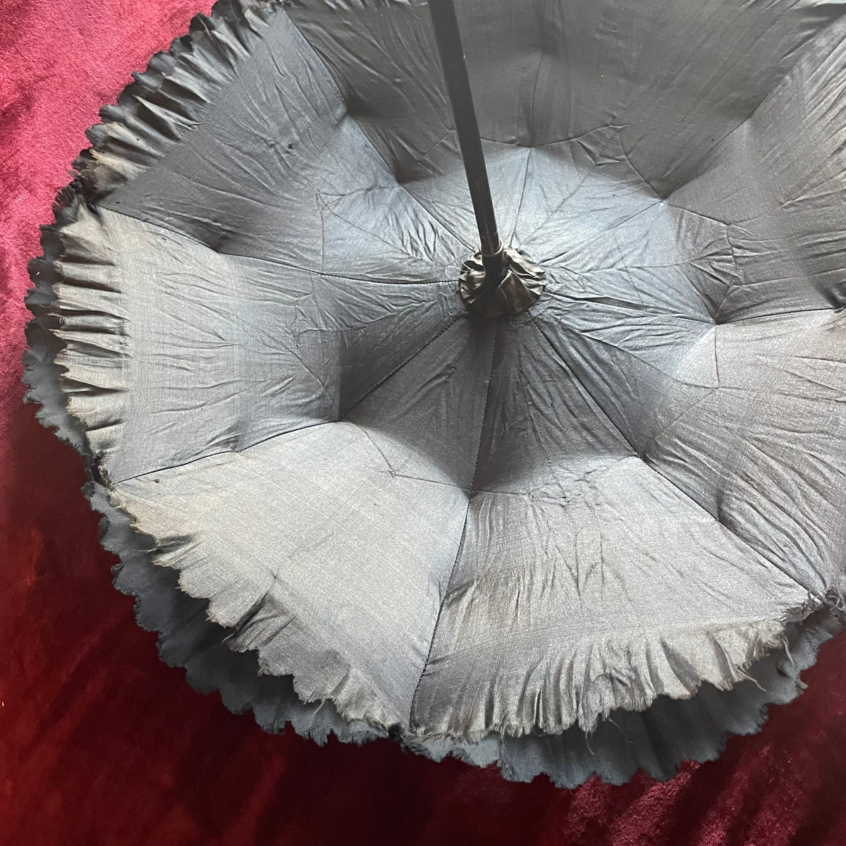 Victorian Mourning Parasol