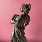 Victorian Cast Metal Classical Warrior