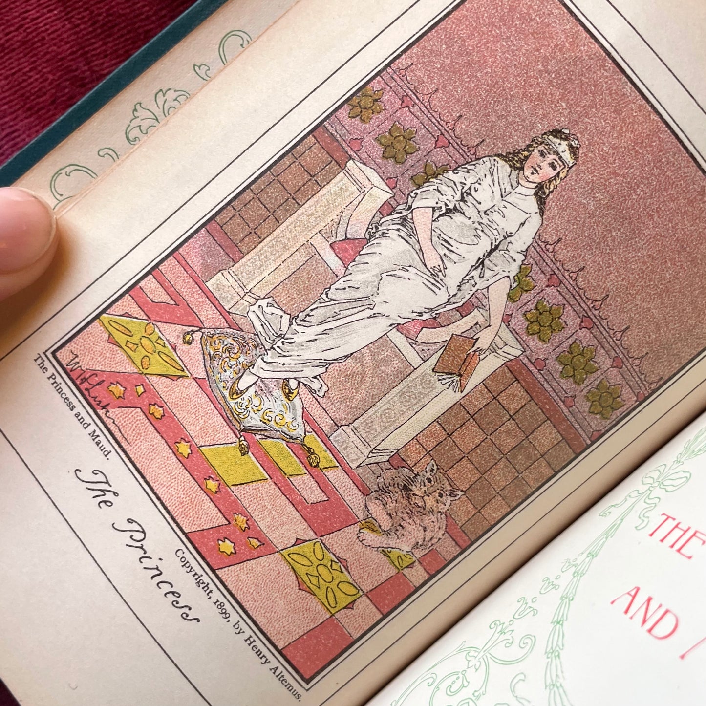 Decorative Binding | The Princess & Maud | Henry Altemus
