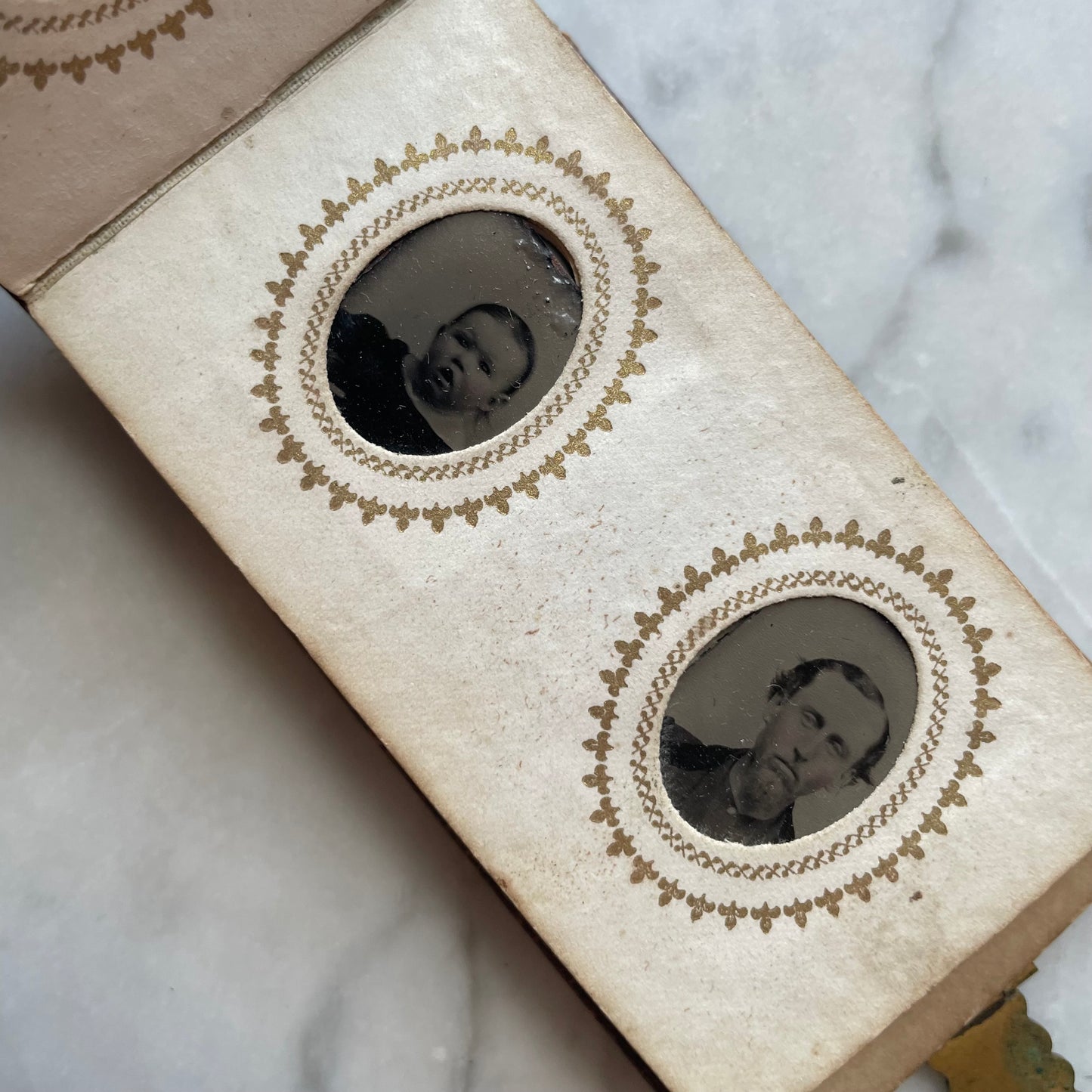 Victorian Gem Tintype Photo Album