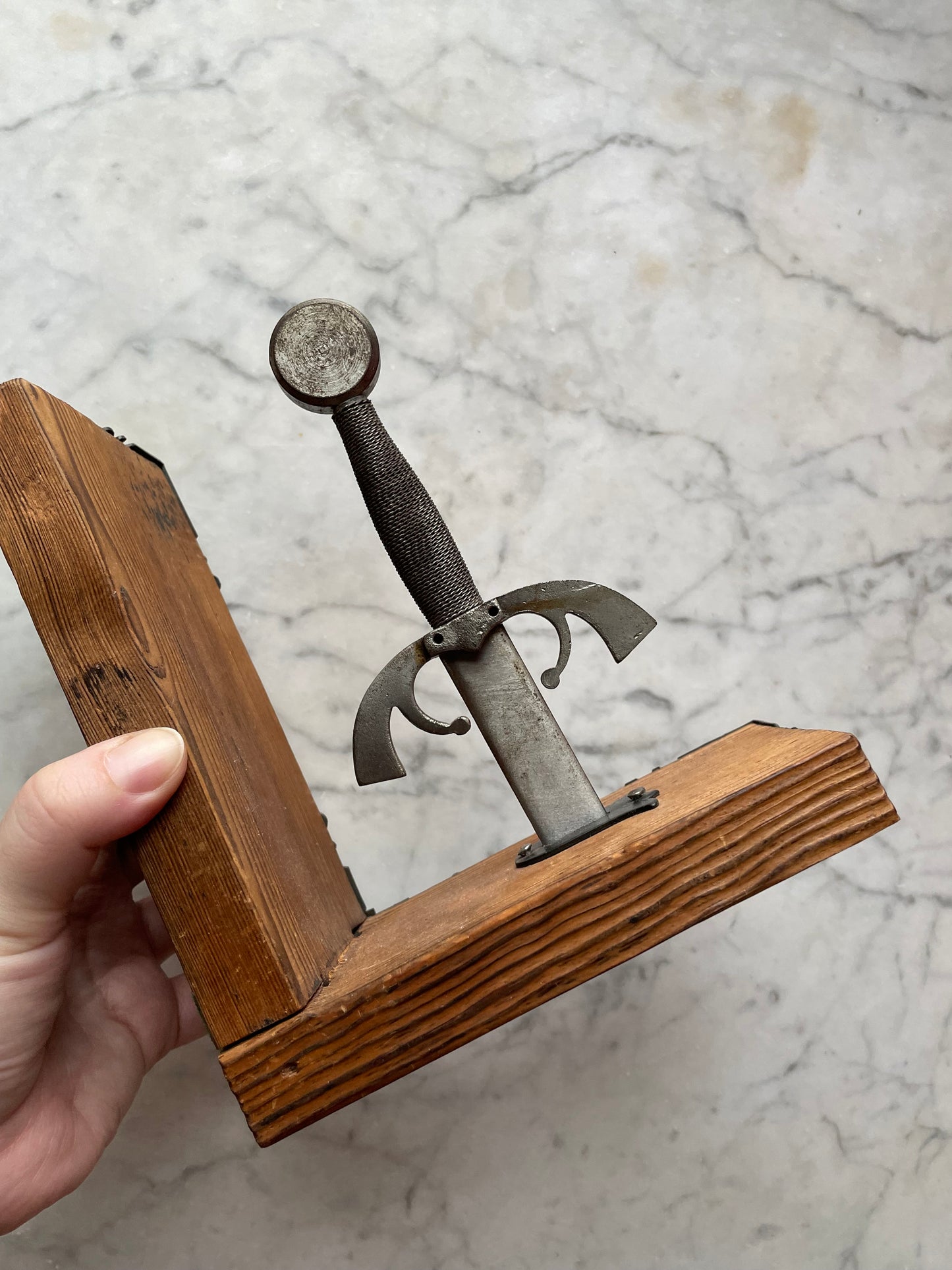 Vintage Sword Bookends