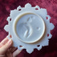 Cupid & Psyche | Antique Westmoreland Milk Glass Plate